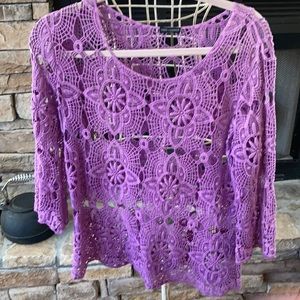 Beautiful crocheted top